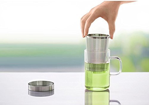 Tea Infuser-steeping Made Easy At Home or At Work-great Gift Idea- The Perfect Tea Mug for Hot or Cold Loose Leaf...