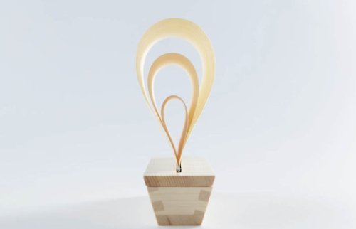 Natural Mast Humidifier Made From Japanese Cypress Hinoki Wood N2