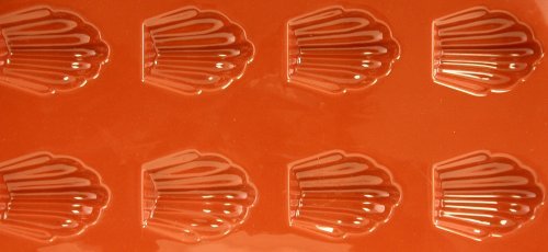 World Cuisine Non-Stick Silicone Mold, Madeleine N2