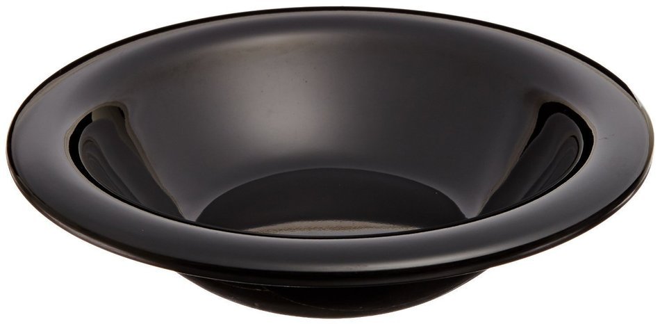 Carlisle 3303805 Sierrus Melamine Rimmed Nappie Bowls, 10-oz, Red (Set of 24)