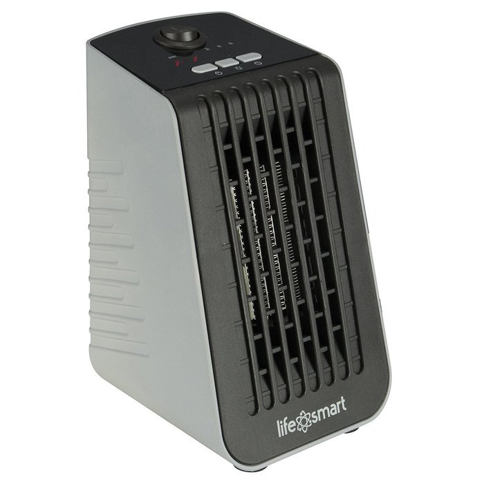 (2) Lifesmart PTC Element Desktop Space Heater & Fan N2