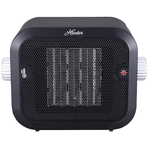 Hunter PC-003BK Retro Ceramic Space Heater (Black) N3