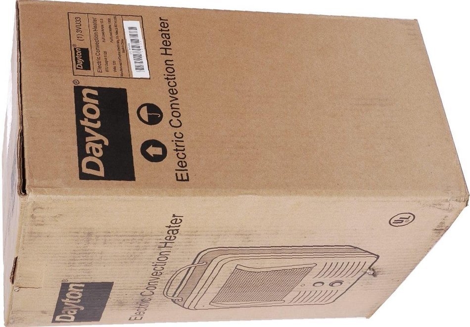 Dayton 3VU33 Heater, Space, 120v N5