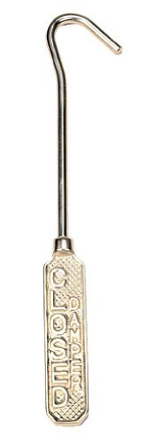 Uniflame, C-9158, Solid Brass Open & Close Damper Pull