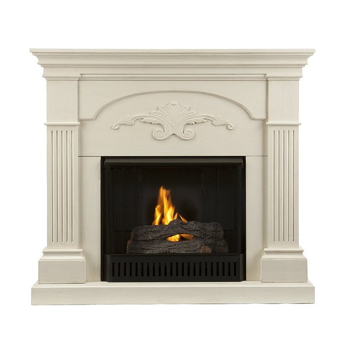SEI Sicilian Harvest Gel Fireplace, Ivory N8