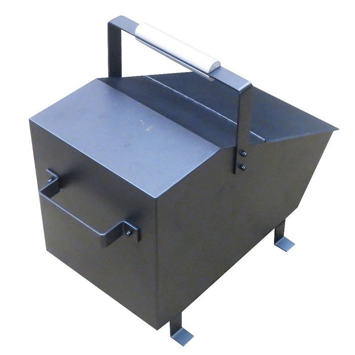 Boone Hearth Steel Ash Holder with Customizable Handle N6