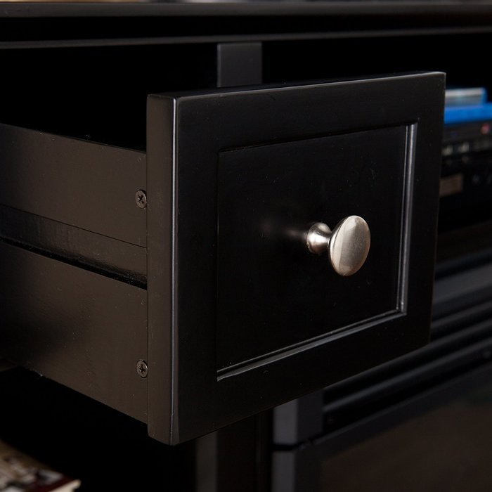 Dayton Media Fireplace - Black N6