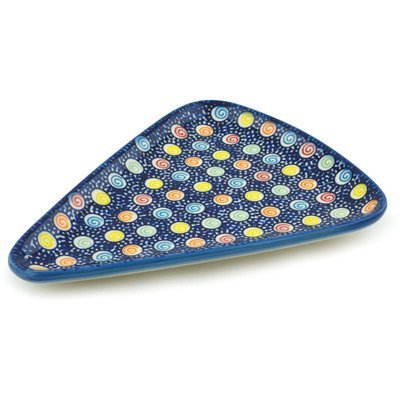 Polish Pottery Pizza Plate 11-inch N2