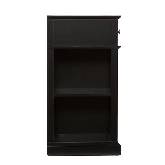 Dayton Media Fireplace - Black N8