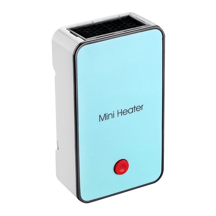 Willcome Portable Safety Energy-saving Mini Heater Desktop Electric Fan Heater, Black N5