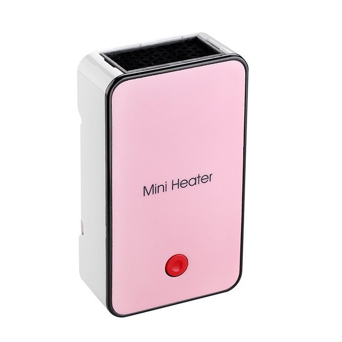Willcome Portable Safety Energy-saving Mini Heater Desktop Electric Fan Heater, Black N6