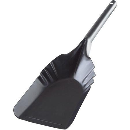 19-1/4" Large Powder Coat finish for Durability, Fireplace Shovel, Black