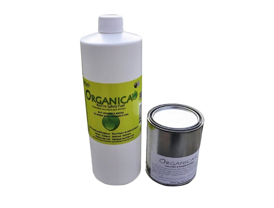 Organica D99002 Bio Fire Safety Fuel for Firepots and Fireplaces