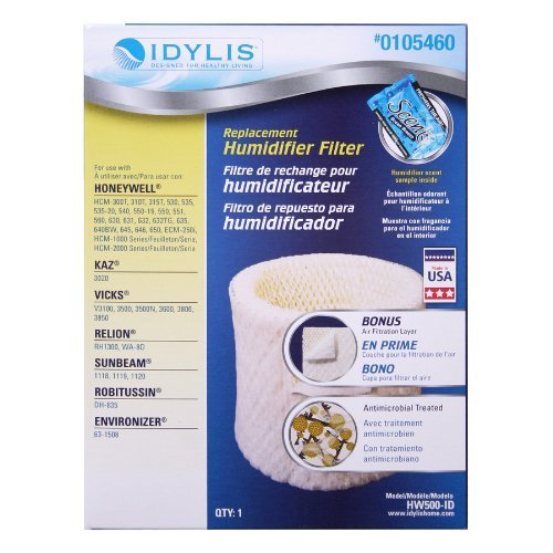 BestAir Wick filter fits Honeywell HW500-ID