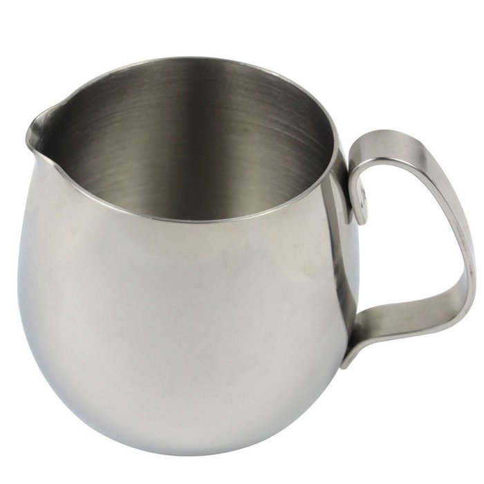 niceeshop(TM) Japanese Stype Thicken Stainless Steel Milk Frothing Pitcher (Silver,350ml) N7