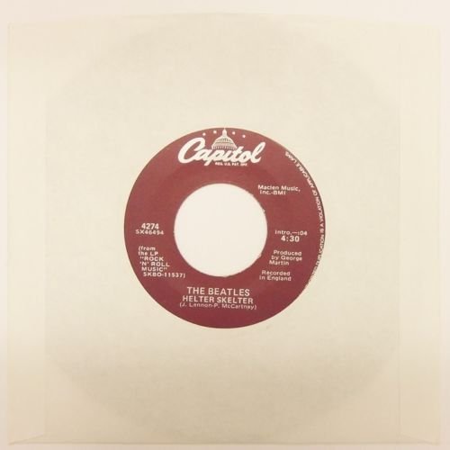 THE BEATLES " HELTER SKELTER " "GOT TO GET YOU" 45 RPM Record Capitol 4274 !978
