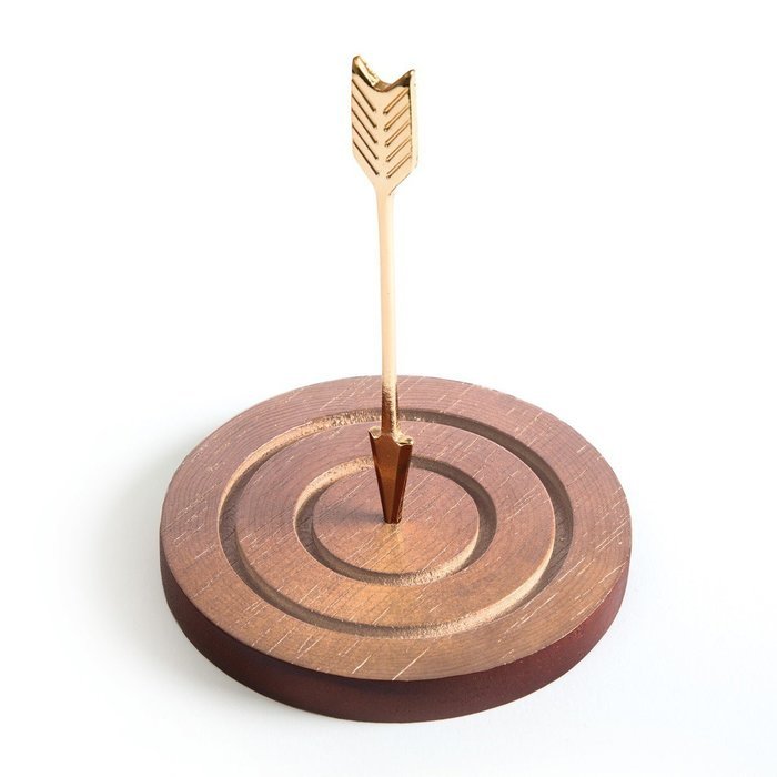 ON TARGET - ARROW & LOG JEWELRY HOLDER