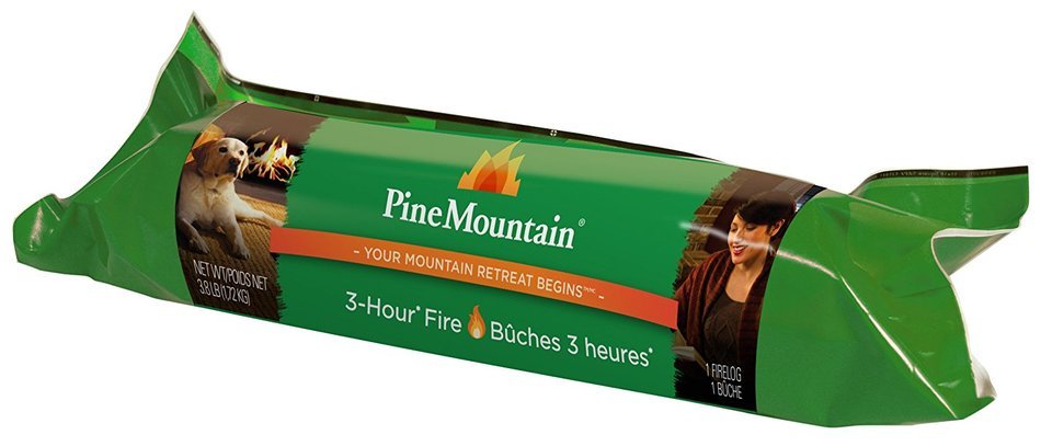 Pine Mountain Traditional Firelog, 3-Hour Burn Time, 6 Logs N12