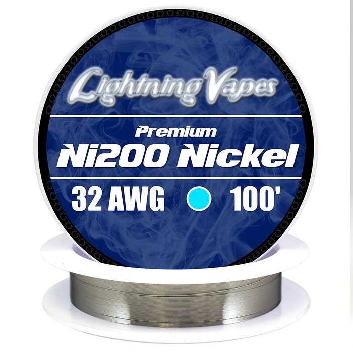 LV Ni200 Nickel Wire (Annealed) 32 AWG - 100'