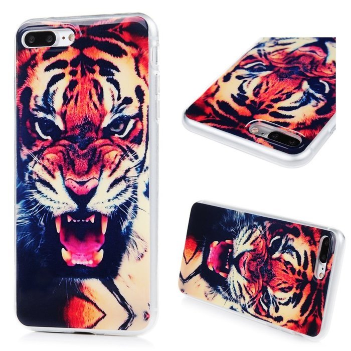 iPhone 7 Plus Case (5.5 inch) - 6 Pcs Shockproof Flexible Soft TPU Rubber Skin Gel Bumper Case with IMD Technology... N21