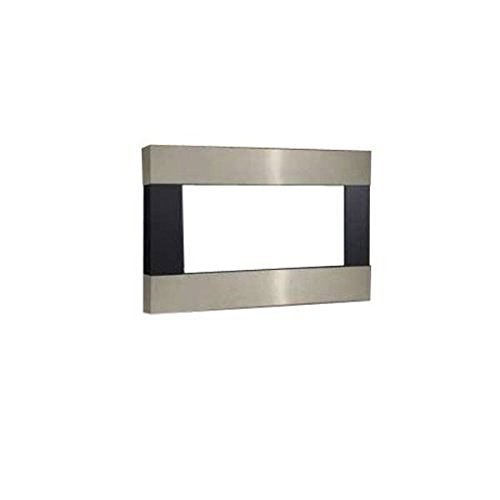 Loft Series See-Through DV Fireplace 36 with Black & SS Surround, LP