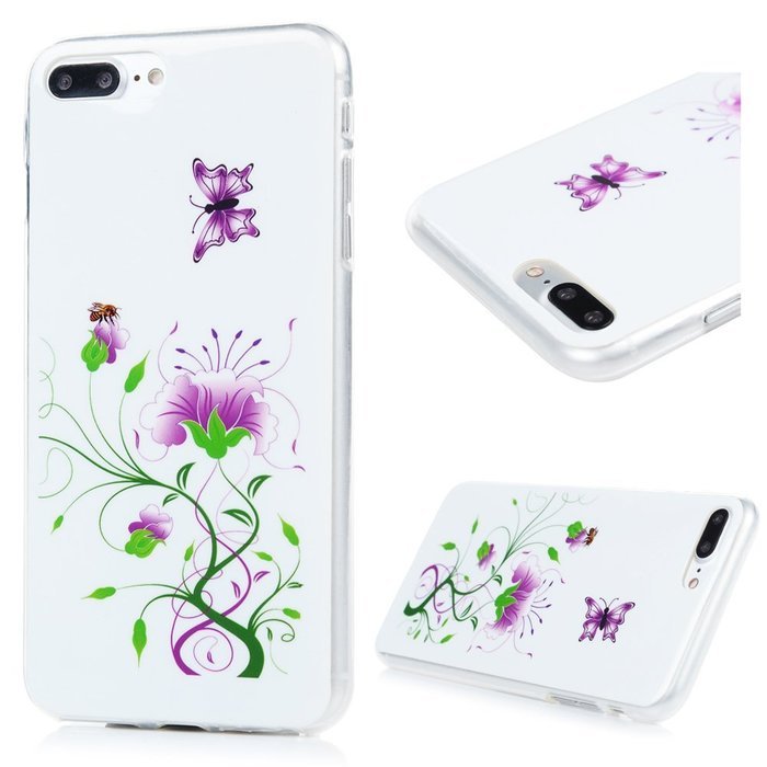 iPhone 7 Plus Case (5.5 inch) - 6 Pcs Shockproof Flexible Soft TPU Rubber Skin Gel Bumper Case with IMD Technology... N27