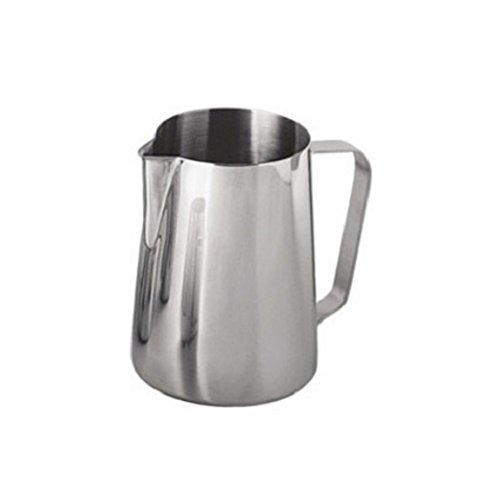 ChefLand Frothing Pitcher Espresso Coffee Milk Pitcher Stainless Steel, 12-Ounce