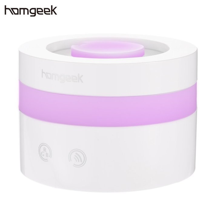 homgeek LED changing colors Aroma Oil Diffuser Ultrasonic Humidifier with Adaptor & USB N7