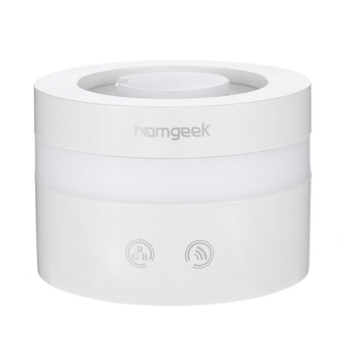 homgeek LED changing colors Aroma Oil Diffuser Ultrasonic Humidifier with Adaptor & USB N8