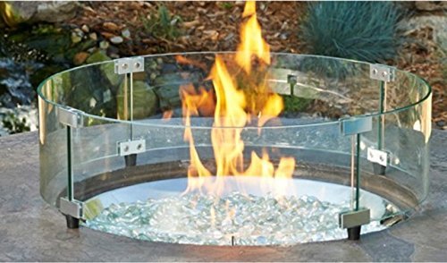 Outdoor Great Room GLASS GUARD-30-R Glass Guard Fencing for CF-30 Burner N4