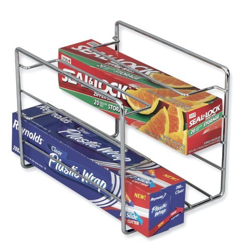 Wrap Paper Caddy (Chrome) (7.75"H x 7"W x 9.75"D)