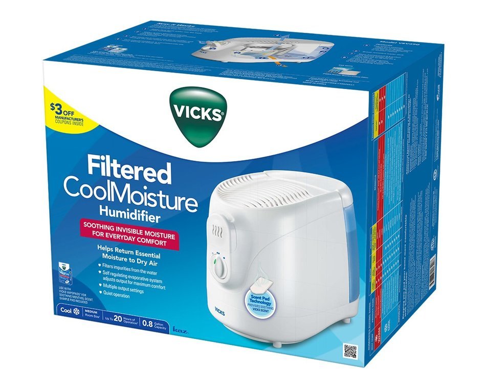 Vicks Filtered Cool Moisture Humidifier N2