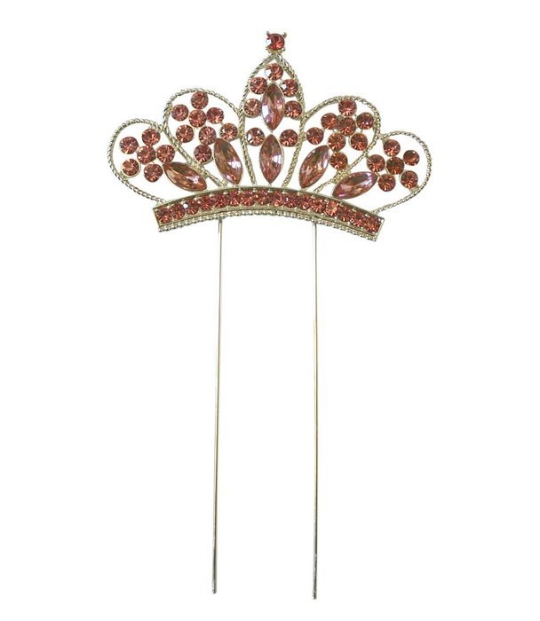 Cake Topper Sparkle Rhinestone Princess Cake Topper Crown Cake Topper Princess Party Baby Shower Cake Topper (... N2