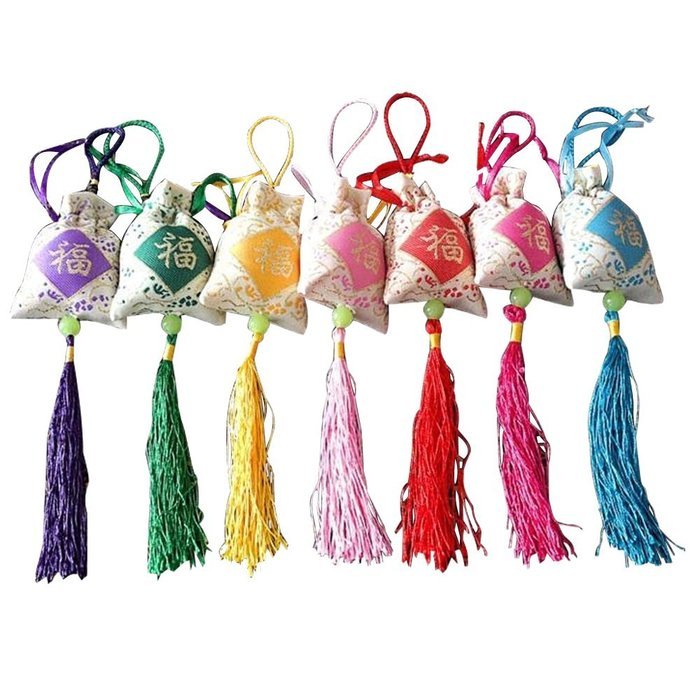 Tea Polyphenols Air Purification Grain Vehicle-used Sachet Pendant N7