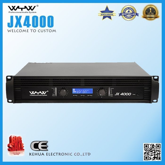 JX 4000 processor audio digital