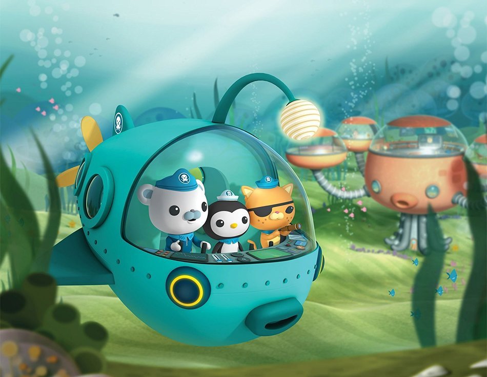 The Octonauts Image Photo Cake Topper Sheet Birthday Party - 1/4 Sheet - 76819