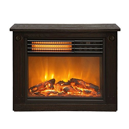 Lifezone Compact Infrared Heater/Fireplace