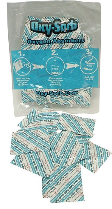Oxy-Sorb 60-Pack Oxygen Absorber, 300cc