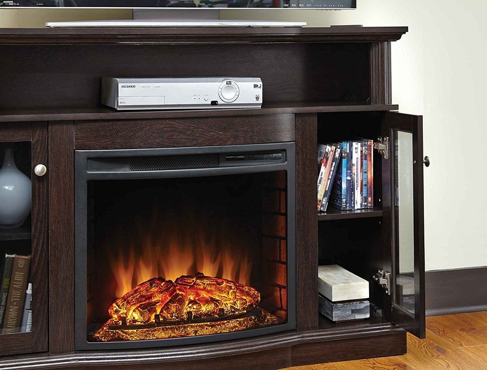Pleasant Hearth 248-44-34M Elliot Media Fireplace N6