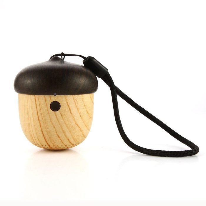 Rubility&reg; Nut J2 Portable Mini Cute Wooden Nut Bluetooth Speaker Outdoor Stereo