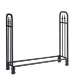 Medium Heavy Duty Wood Rack with Finial Design and Cover N2