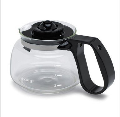 Mr. Coffee&reg; Universal Glass 4-cup Carafe, Black