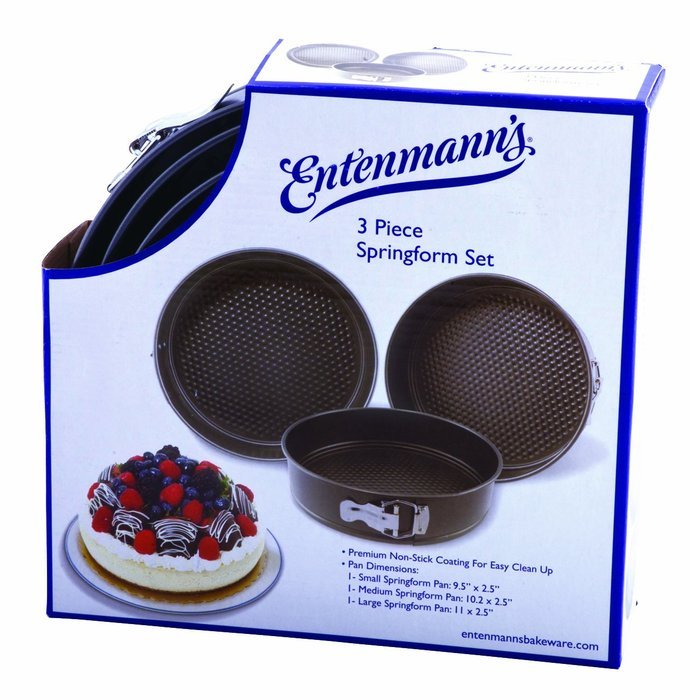 Entemann's 154682 3-Piece Springform Set