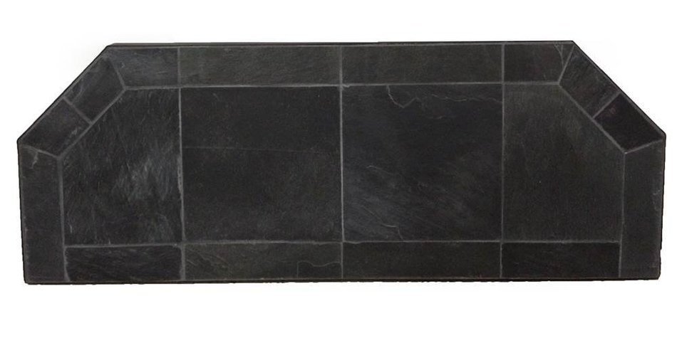 Hearth Safe - Extension in Black Slate Stone