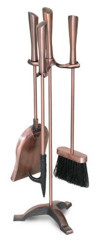 Pilgrim Home and Hearth Pilgrim Napa Forge Chandler Tool Set, Antique Copper by Pilgrim Home and Hearth