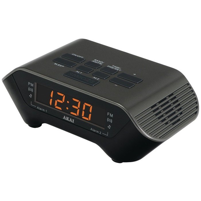 AKAI CE1000B AM/FM PLL Alarm Clock Radio