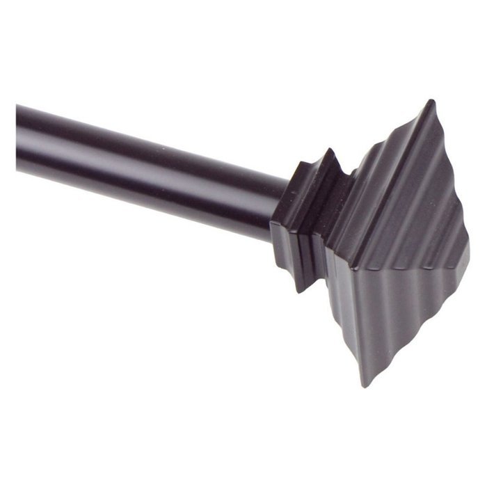 Classic Quad Curtain Rod and Hardware Set Size: 48" - 84" W N2
