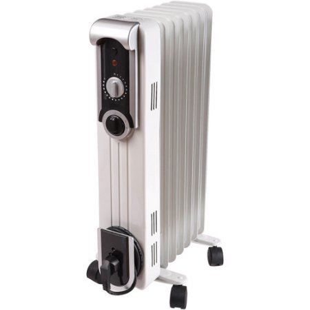 Seasons Comfort Portable Electric Radiator Heater White 26.00 x 16.20 x 5.40 Inches