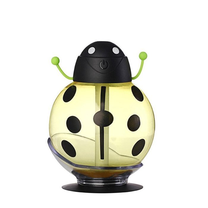 Led light,Elaco Aroma（LED Humidifier）Air Diffuser Purifier Atomizer Beatles Home (Red) N5