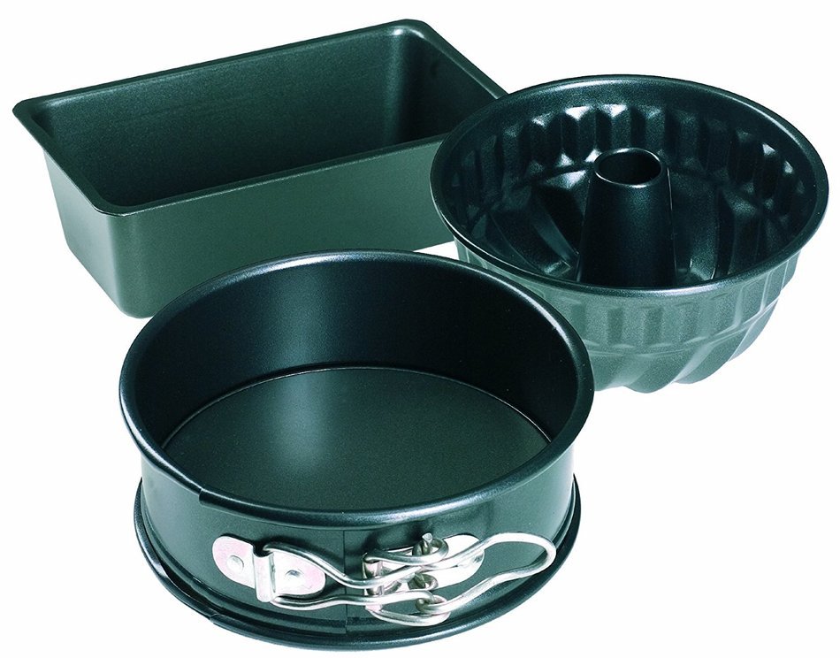 Birkmann 312128 3-Piece Baking Form / Cake Mould Set for Children Non-Stick